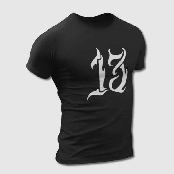 13 Band T-Shirt, 13 Logo Tee-Shirt, Metal Merch