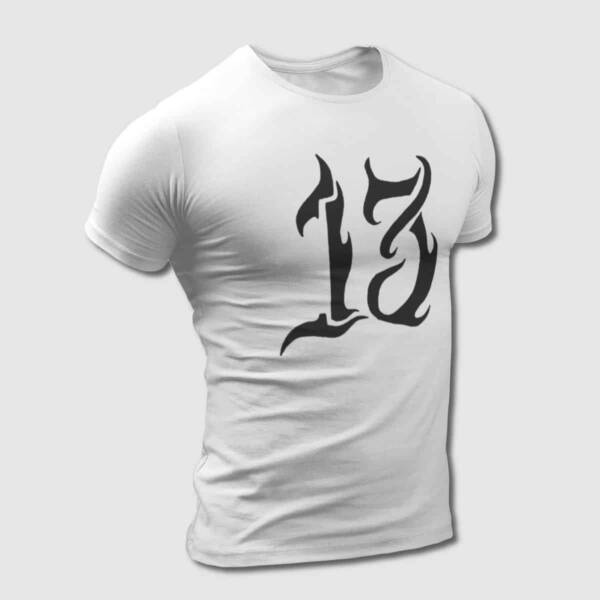 13 Band T-Shirt, 13 Logo Tee-Shirt, Metal Merch