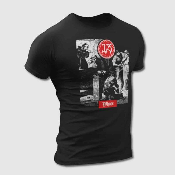 13 Band T-Shirt, 13 Whore Tee-Shirt, Metal Merch