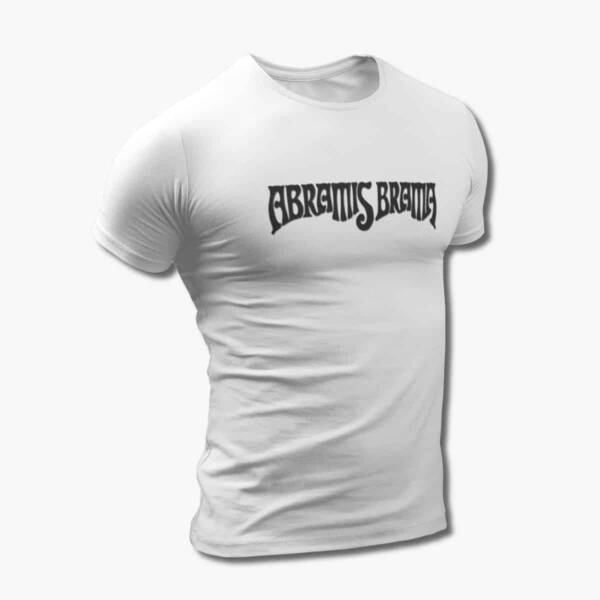 Abramis Brama Band T-Shirt, Abramis Brama Logo White Tee Shirt