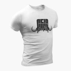 Acid Mammoth T-Shirt, Acid Mammoth Logo White T-Shirt