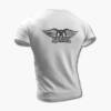 Aerosmith T-Shirt, Aerosmith Logo Artwork White Tee Shirt