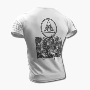 All Pigs Must Die T-Shirt, APMD A Caustic Vision White Tee Shirt