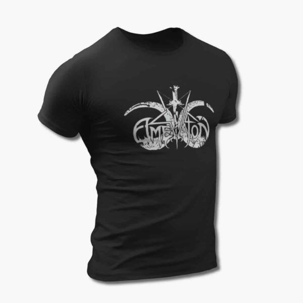 Amestigon Band T-Shirt, Amestigon Logo Black Tee Shirt