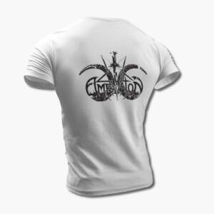 Amestigon Band T-Shirt, Amestigon Logo White Tee Shirt