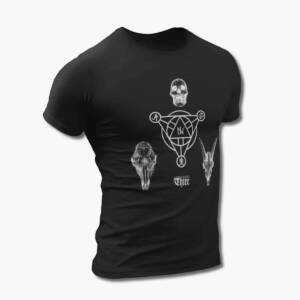 Amestigon Band T-Shirt, Amestigon Thier Cover Black Tee Shirt