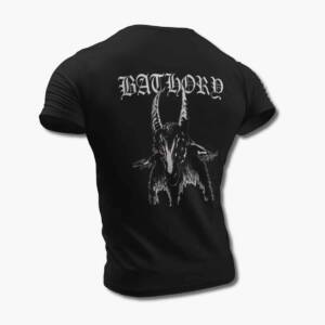 Bathory Band T-Shirt, Bathory Cover Black Tee Shirt