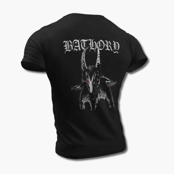 Bathory Band T-Shirt, Bathory Cover Black Tee Shirt
