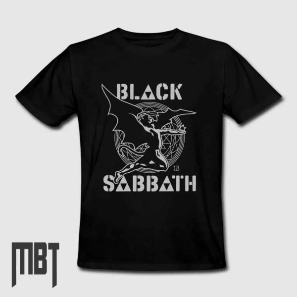 Black Sabbath T-Shirt, Black Sabbath Logo Tee-Shirt, Metal Merch #3