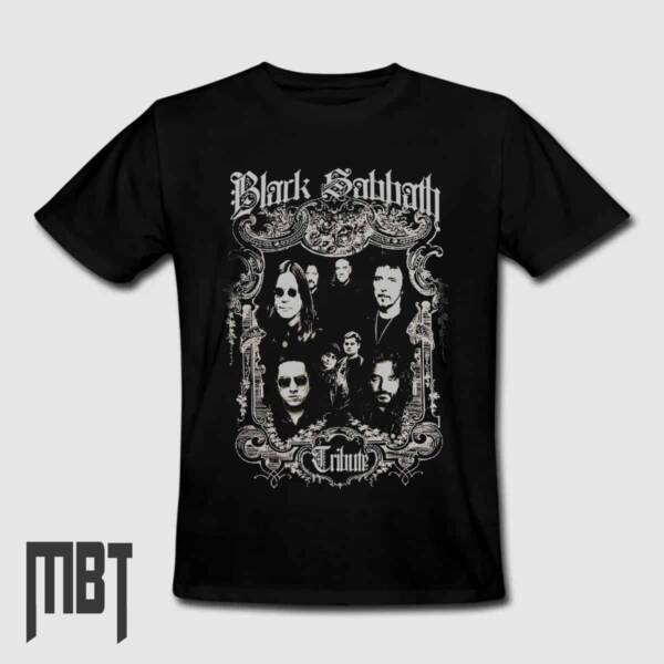 Black Sabbath T-Shirt, Black Sabbath Tribute Tee-Shirt, Metal Merch