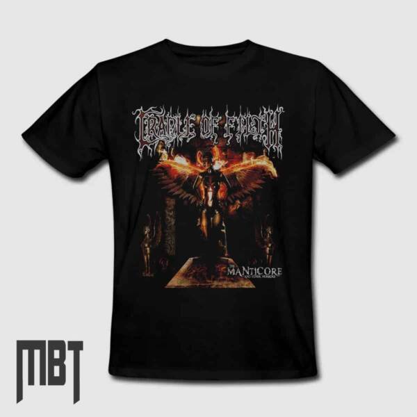 Cradle of Filth T-Shirt, Cradle of Filth The Manticore and Other Horrors Tee-Shirt, Metal Merch