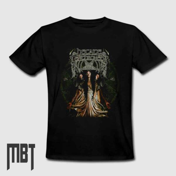 Hecate Enthroned T-Shirt, Hecate Enthroned In Spain Tee-Shirt, Metal Merch
