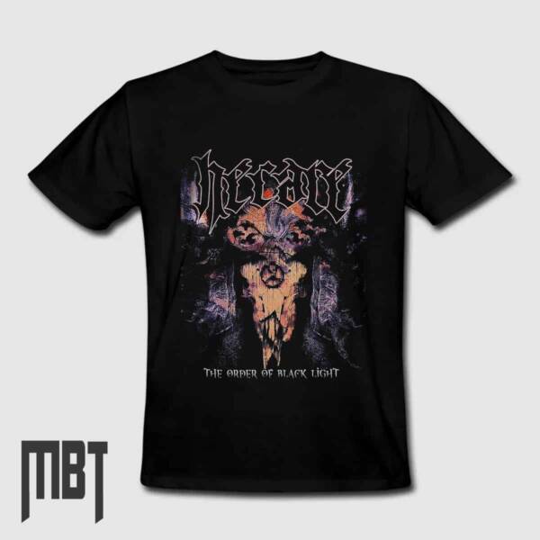 Hecate T-Shirt, Hecate The Order of the Black Light Tee-Shirt, Metal Merch