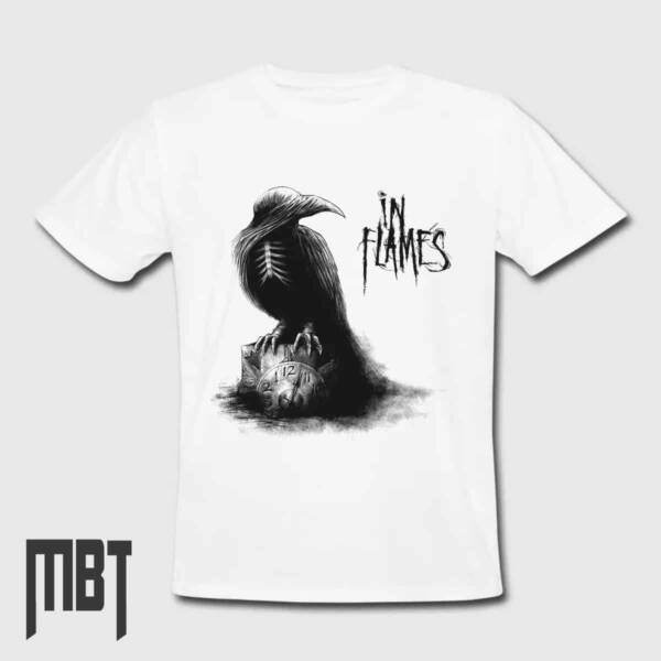 In Flames T-Shirt, In Flames Sounds of A Playground Fading Tee-Shirt, Metal Merch