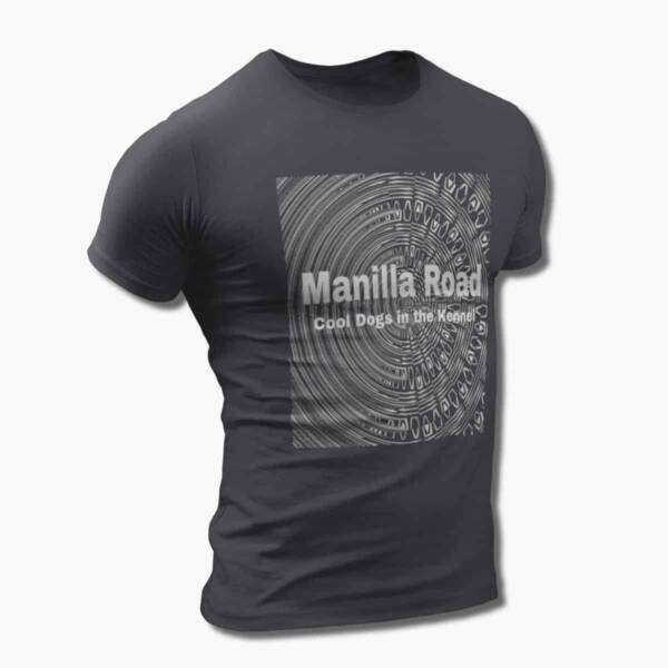 Manilla Road T-Shirt, Manilla Road Cool Dogs In The Kennel Tee-Shirt, Metal Merch - Image 2