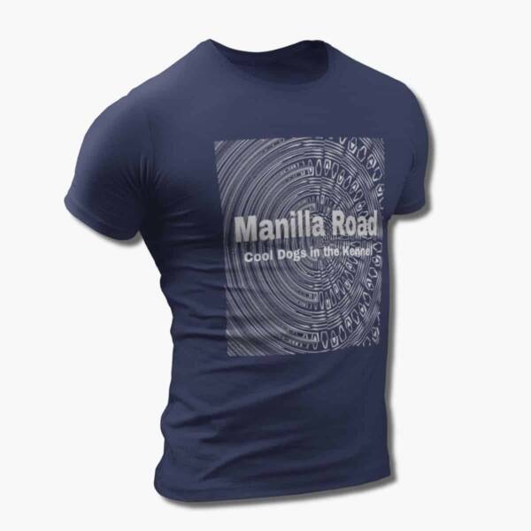 Manilla Road T-Shirt, Manilla Road Cool Dogs In The Kennel Tee-Shirt, Metal Merch - Image 4