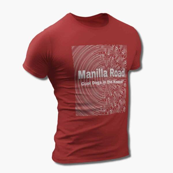 Manilla Road T-Shirt, Manilla Road Cool Dogs In The Kennel Tee-Shirt, Metal Merch - Image 5