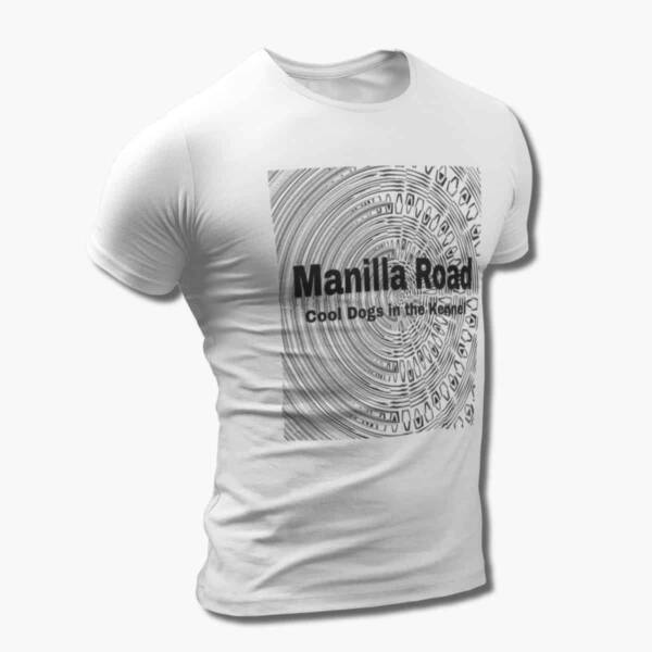 Manilla Road T-Shirt, Manilla Road Cool Dogs In The Kennel Tee-Shirt, Metal Merch - Image 6