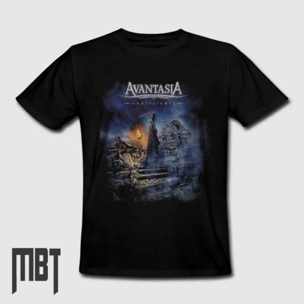 Tobias Sammet Avantasia T-Shirt, Avantasia Ghostlights Tee Shirt, Metal Merch