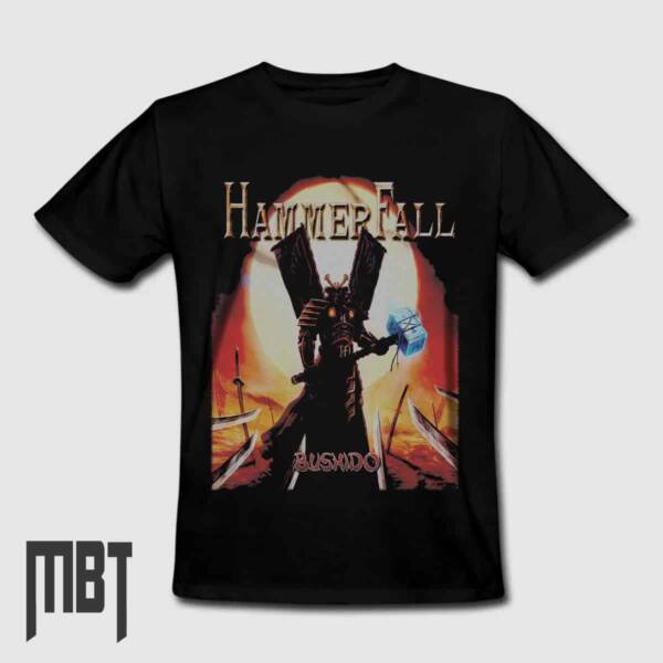 HammerFall Band T-Shirt, HammerFall Bushido Tee-Shirt