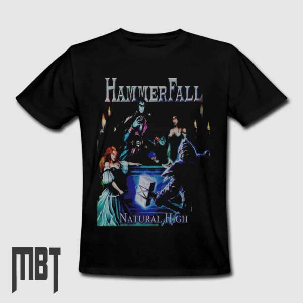 HammerFall Band T-Shirt, HammerFall Natural High Tee-Shirt