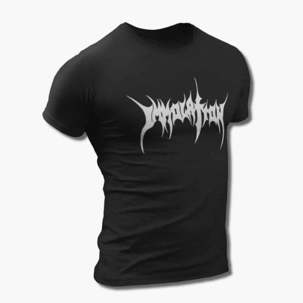 Immolation Band T-Shirt, Immolation Logo Tee-Shirt, Death Metal Merch