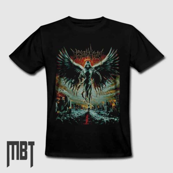 Immolation Band T-Shirt, Immolation Atonement Cover Tee-Shirt, Death Metal Merch