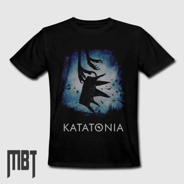 Katatonia Band T-Shirt, Katatonia Dethroned and Uncrowned Cover Tee-Shirt, Metal Merch