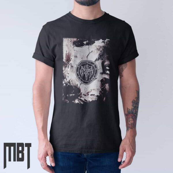 Neige Morte Band T-Shirt, Neige Morte Bicephaale Cover Tee-Shirt, Black Metal Merch