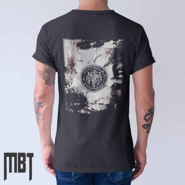 Neige Morte Band T-Shirt, Neige Morte Bicephaale Cover Tee-Shirt, Black Metal Merch - Image 2
