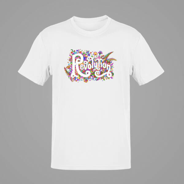 The Beatles T-Shirt, The Beatles Revolution Cover Tee-Shirt, Rock Merch