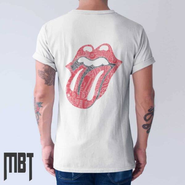 The Rolling Stones T-Shirt, The Rolling Stones Satisfaction Cover Tee-Shirt, Rock Merch - Image 2