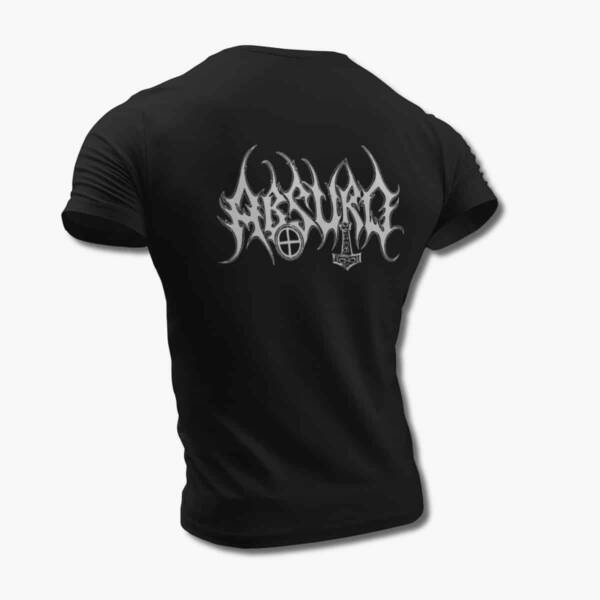 Absurd Band T-Shirt, Absurd Logo Black Tee Shirt