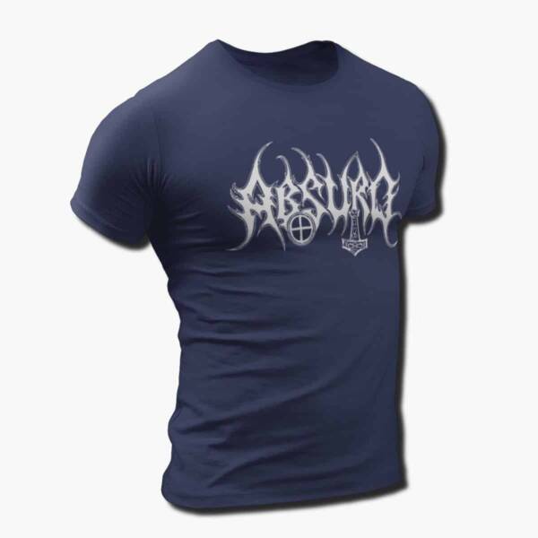 Absurd Logo T-Shirt, Black Metal Merch