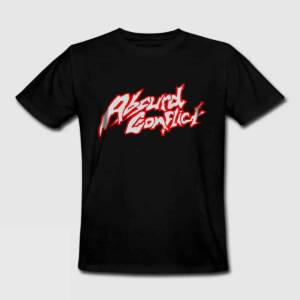 Absurd Conflict Logo T-Shirt, Thrash Metal Merch