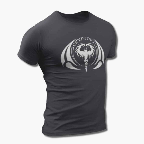 Cryptopsy Logo T-Shirt, Brutal Metal Merch - Image 2