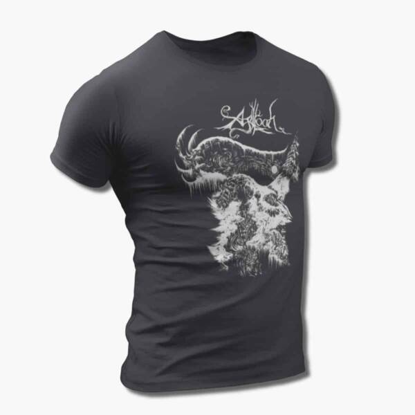 Agalloch Band Logo T-Shirt, Doom Metal Merch - Image 2