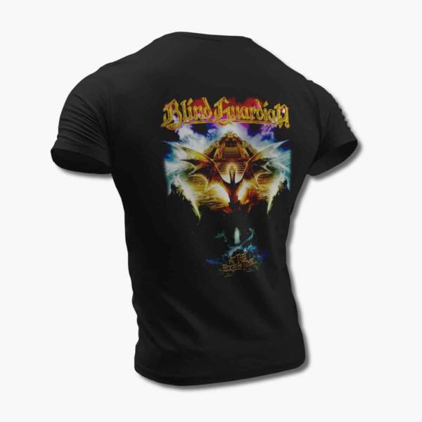 Blind Guardian T-Shirt, Blind Guardian At The Edge Of Time Black Tee Shirt