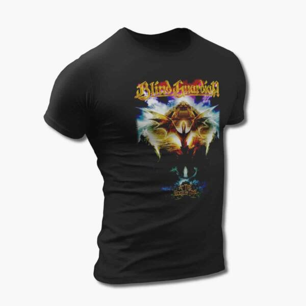 Blind Guardian T-Shirt, Blind Guardian At The Edge Of Time Black Tee Shirt