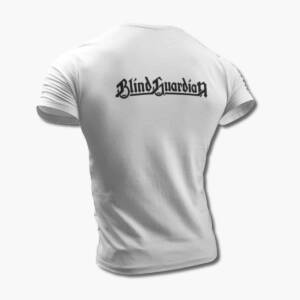 Blind Guardian T-Shirt, Blind Guardian Logo White Tee Shirt