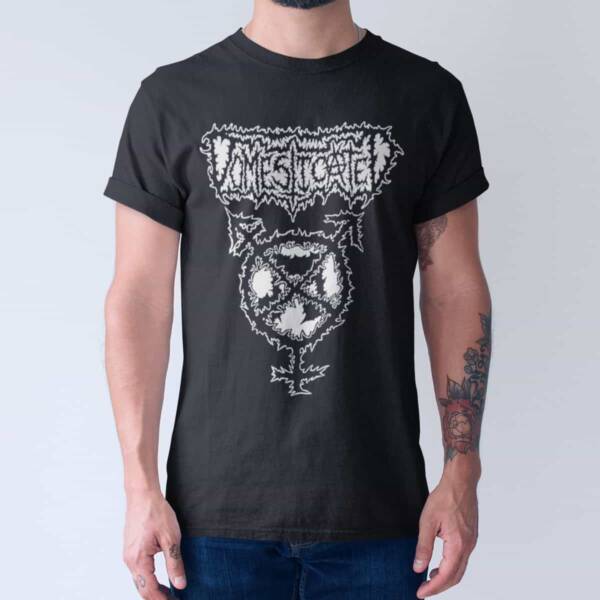 Domesticated Queer Sci-fi Grinding Death T-Shirt, Death Metal Merch