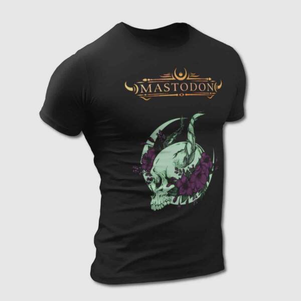 Mastodon Artwork T-Shirt, Metal Merch