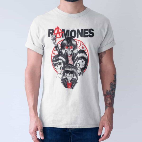 Ramones Anarchy T-Shirt, Punk Rock Merch
