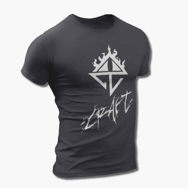Craft Logo T-Shirt, Black Metal Merch - Image 2