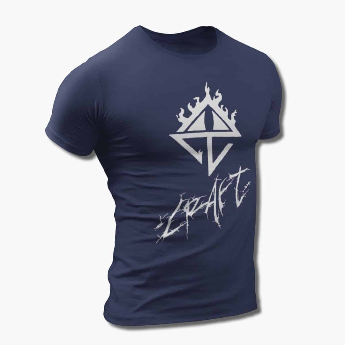 Craft Logo T-Shirt, Black Metal Merch - Image 4