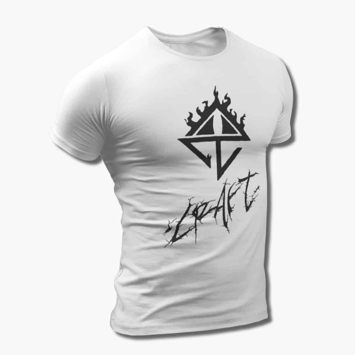 Craft Logo T-Shirt, Black Metal Merch - Image 6