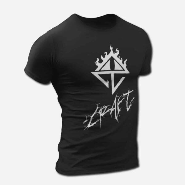 Craft Logo T-Shirt, Black Metal Merch