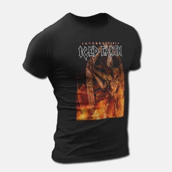 Iced Earth T-Shirt, Iced Earth Incorruptible Tee, Thrash Metal Merch