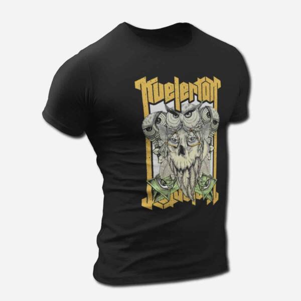 Kvelertak Owl Artwork T-Shirt, Heavy Metal Merch