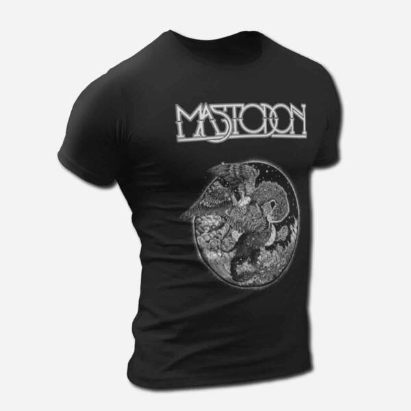 Mastodon Artwork T-Shirt, Progressive Metal Merch
